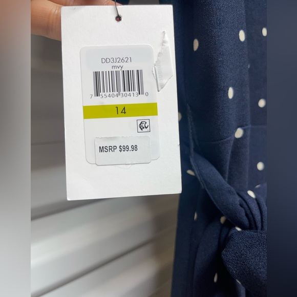 DKNY Polka Dot Dress - Picture 5 of 6